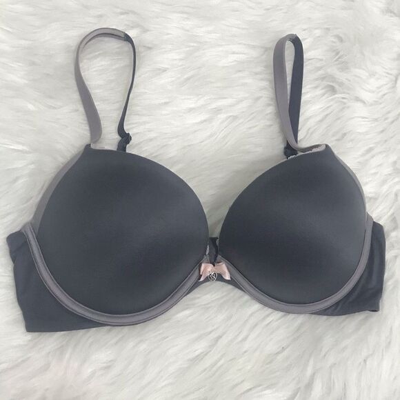 Victorias Secret Body by Victoria Bra Push Up Gray 34D - Picture 10 of 10
